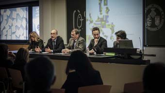 A moment of the presentation.